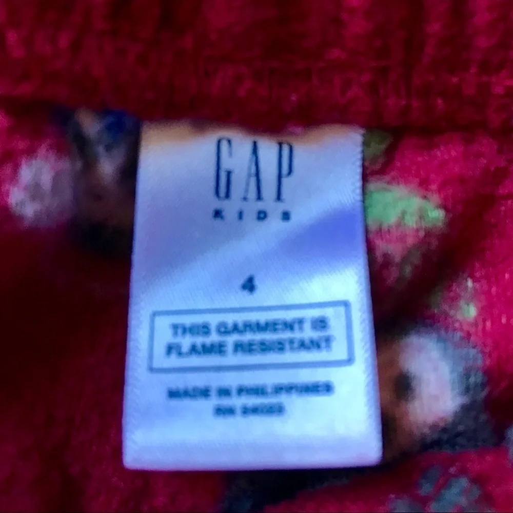 Gap Winter Penguin Fleece Pajama Bottoms